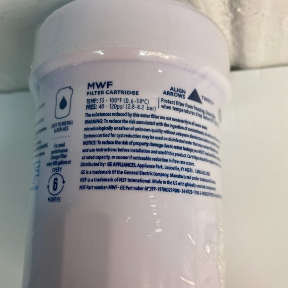 GE MWF Genuine Replacement Smart Water Filter - Picture 4 of 4